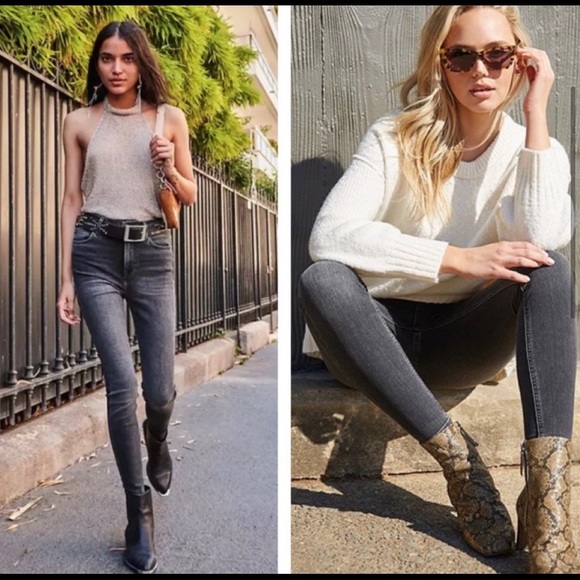 Free People Denim - Free People: Montana Skinny Jean in Milkyway 28